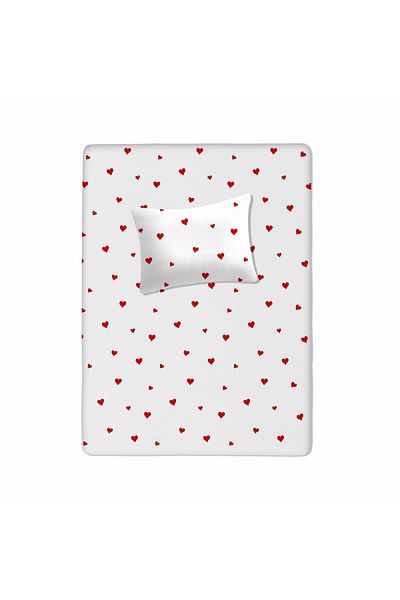 Lief Home 100% Cotton Baby Fitted Sheet 60X120+20 |   Baby Pillow Case 35X45