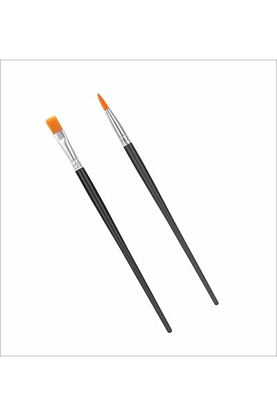ZENVİVA 2-Piece Thick (Flat) and Fine Tip Brush