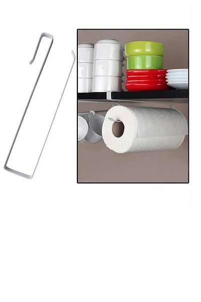 Bundera Paper Towel Holder Towel Rack Kitchen Counter Cabinet Under Shelf Paper Towel Rack Holder Decorative