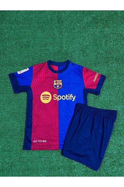 Lion Spor L'ionel M'essi 2024-25 Νέα σεζόν B'arcelona Home Παιδική φανέλα62624256