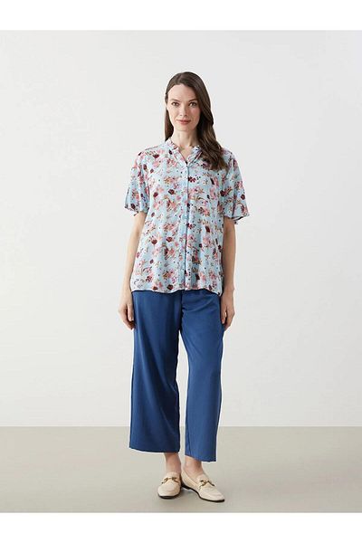 LC Waikiki Cămașă pentru femei LCW Grace Regular Fit Krinkle (S5)