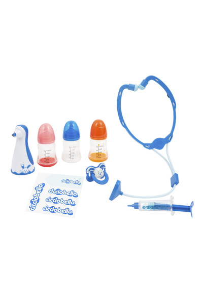 Cicciobello Çok Hastayım | 42 cm Hasta Et Bebek + Doktor Aksesuar Seti | Yanakları Kızaran Bebek