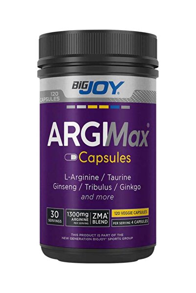 Bigjoy Sports أرجيماكس 120 كبسولة 30 خدمة تركيبة خاصة