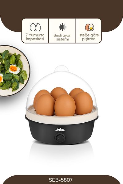 Sinbo Seb-5807 Egg Cooking Boiling Machine