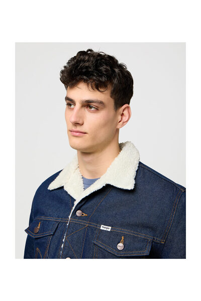 WRANGLER ДЖИНСОВА КУРТКА SHERPA CLEAN RINSE