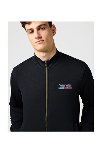 WRANGLER Trichterhals-Reißverschluss Schwarz