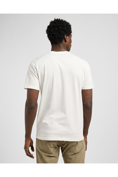Lee REGULAR BIG LOGO TEE ECRU