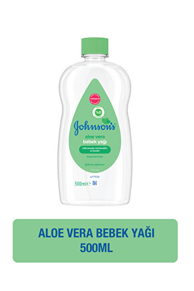 Johnson's Baby Oil Aloe Vera Bebe Yağı 500 Ml