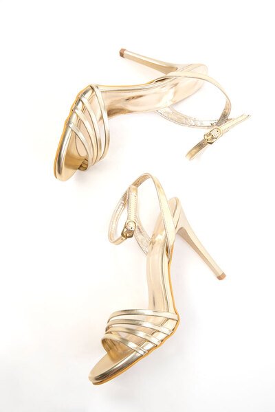 SOHO Gold Women's Classic Heeled Shoes 20729