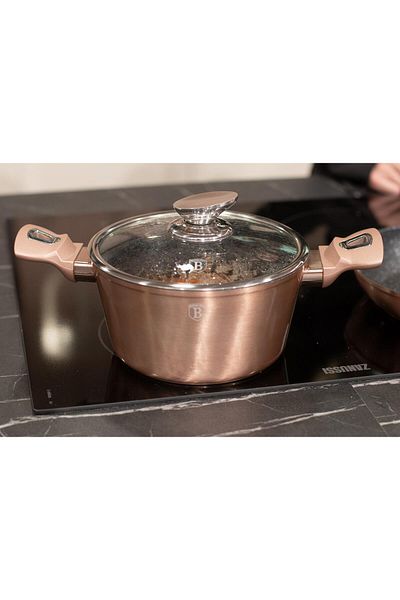 Berlinger Haus By Berlinger Haus 15 τεμαχίων σετ μαγειρικών σκευών Metallic Line Rose Gold Edition