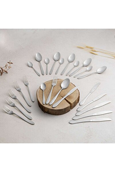 Berlinger Haus Sada 24 kusů příborů Nerezová nerezová ocel Bezpečné pro mytí v myčce pro 6 osob Kolekce zrcadla