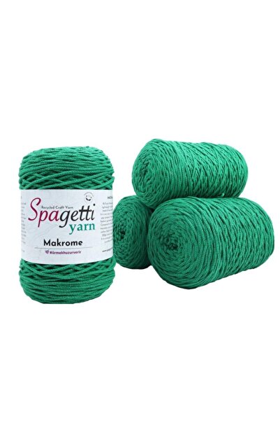 Spagettiyarn Benetton Makrome Ip - 4'lü Set