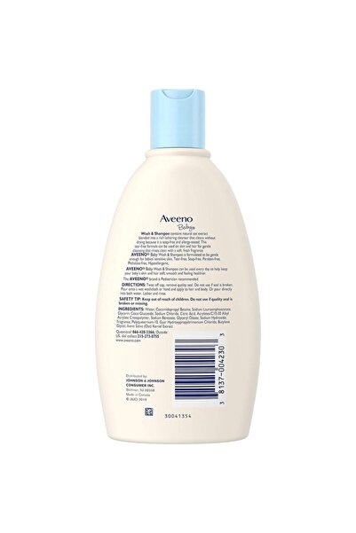 AVEENO Baby Soothing Relief Creamy Bebek Yıkama 354ml