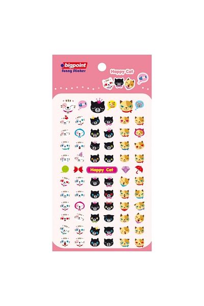 Bigpoint Sticker Happy Cat
