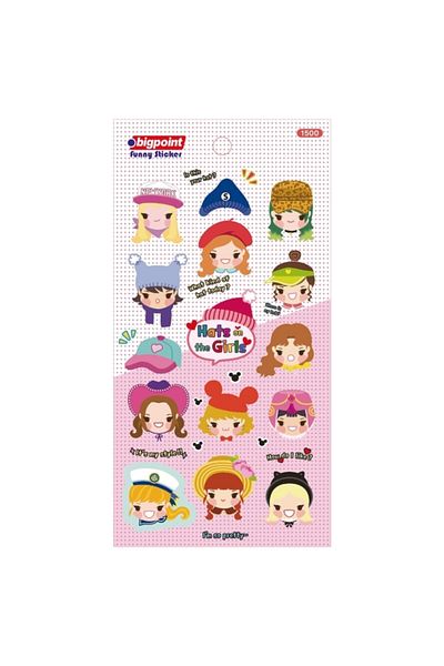 Bigpoint Sticker Girls