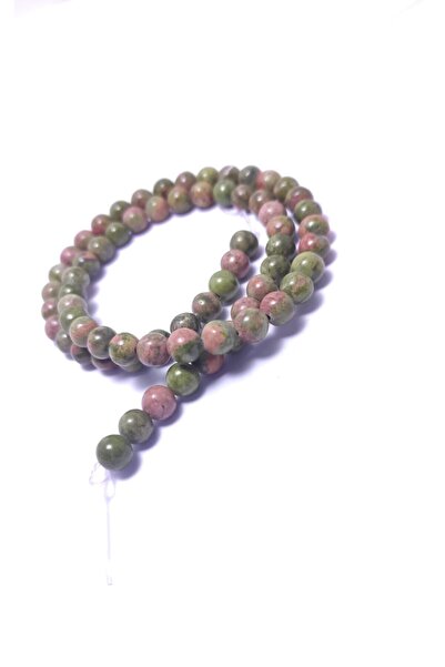 platin hediyelik 6 mm piatră naturală unakite piatră naturală 6 mm