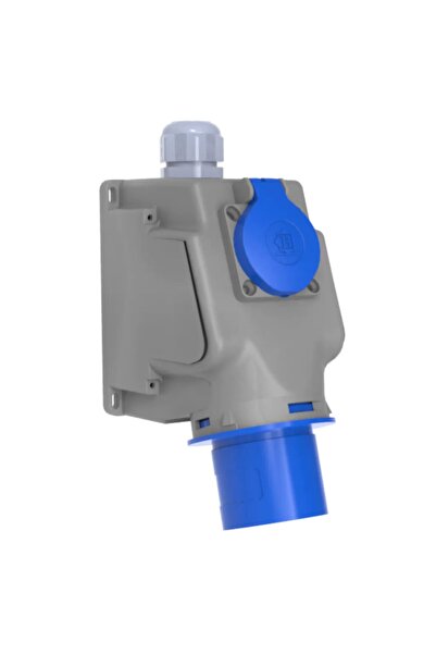 Bemis Cee Norm 90° Eğik Pano Prizli Duvar Fiş