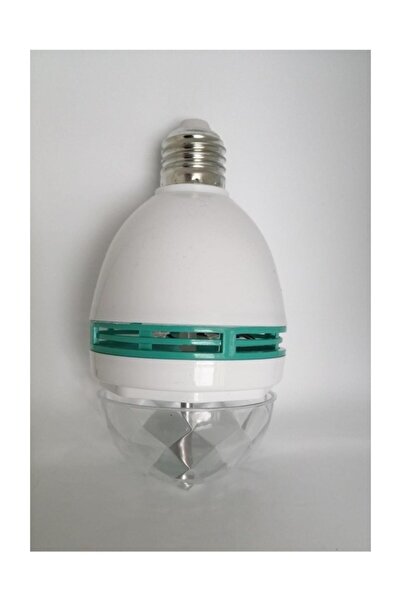 Modauyum Disko Lambası Döner Başlıklı Led Ampul Gece Lambası