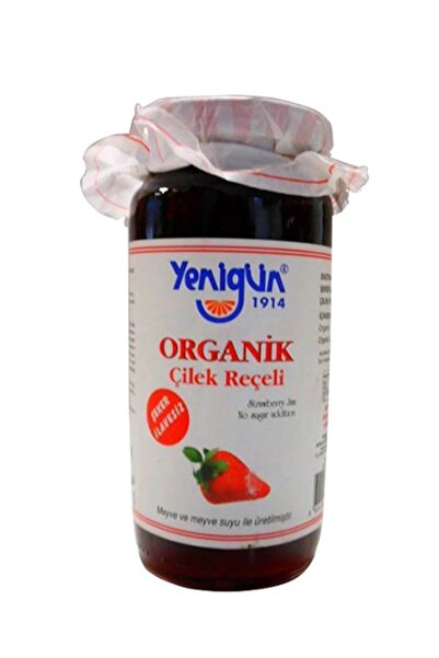Yenigün Çilek Reçeli Organik 290 gr
