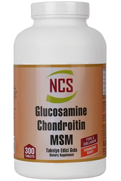 NCS غلوكوزامين كوندرويتين MSM 300 قرص كولاجين الكركم8699273573575