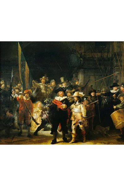 MARCEL SANAT دورية الليل - رامبرانت 1606-1669