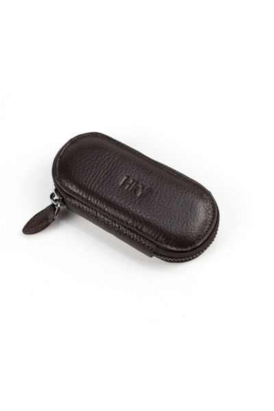HKY Genuine Leather Keychain - Simple and Stylish Design