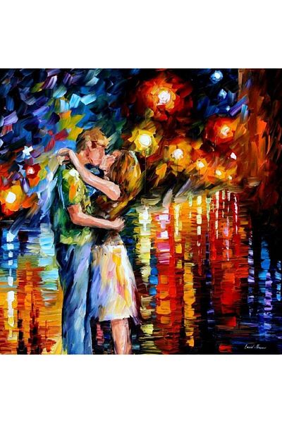 MARCEL SANAT Kiss Diamond Mosaic Painting 50X50 cm