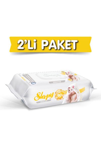 Sleepy Sensitive Wet Baby Towel 90x2