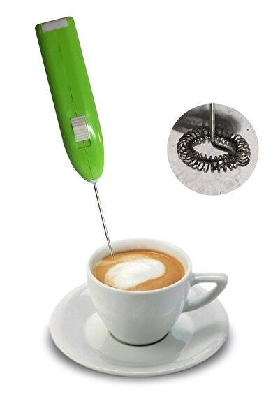 mutfak Kahve Süt Köpürtücü Karıştırıcı-cappucino Mixer-pilli Karıştırıcı-2 Ad...