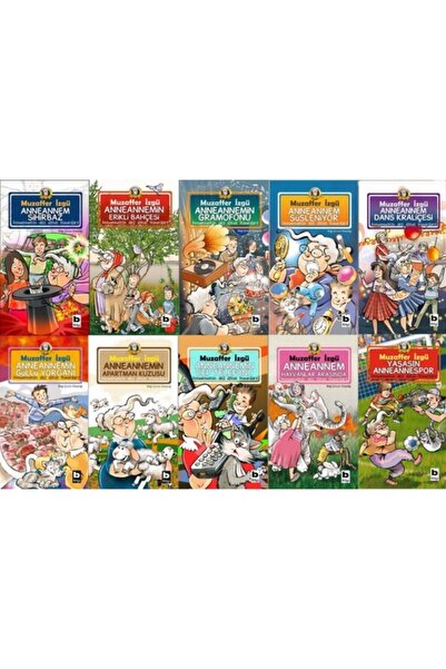 Bilgi Yayınevi Anneannemin Akıl Almaz Maceraları Seti (20 Kitap) / Muzaffer İ...