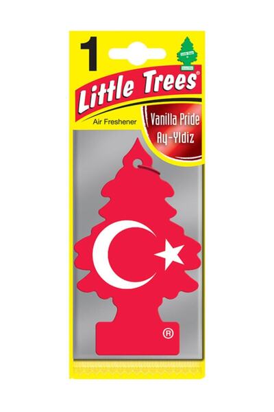 Genel Markalar Little Trees Türk Bayrağı Vanilya Aromalı Oto Kokusu