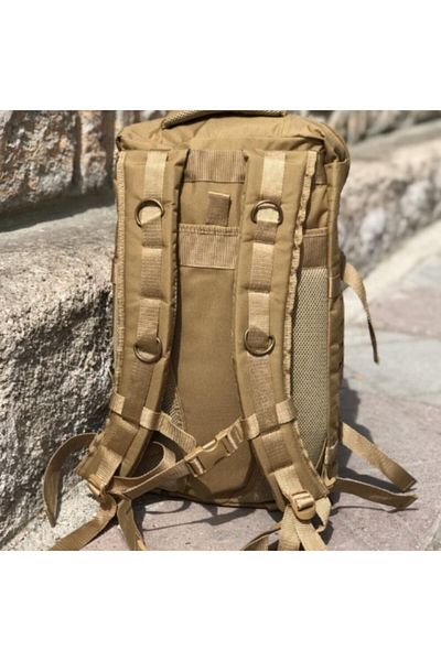 Silyon Askeri Giyim Unisex Desert Yellow 55 Liter Waterproof Cordura Fabric Backpack