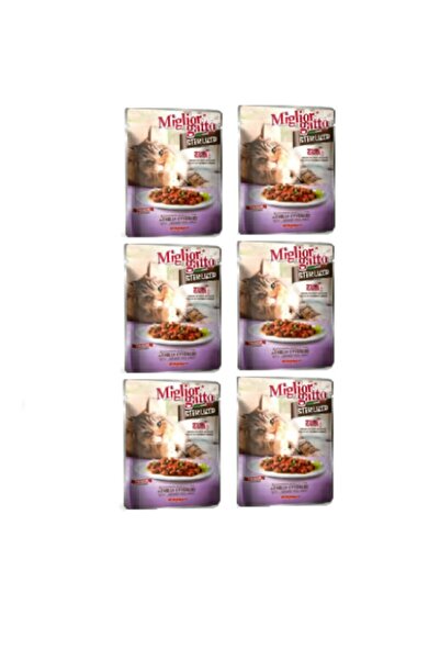 MORANDO Kuzu Ve Sebzeli Kısırlaştırılmış Kedi Pouch Konserve 85 Gr X 6 Adet M...