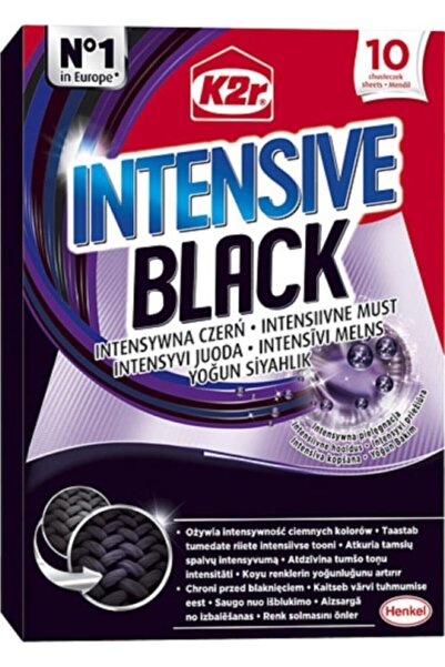 K2R Yoğun Siyahlık Mendili 10'lu