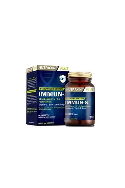 Nutraxin Potansiyel Alerjenleri Içermeyen Immun-s Plus 60 Tablet