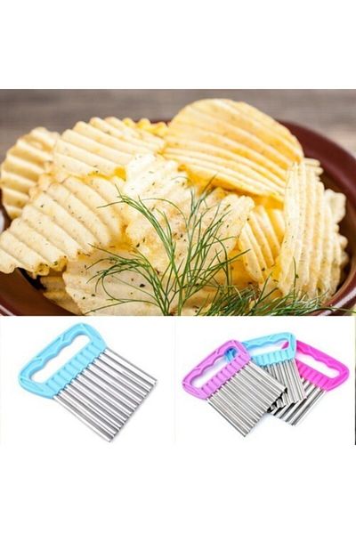Ecolux Chips Chopper Shaped Chips Vegetables And Fruits Potato Slicer