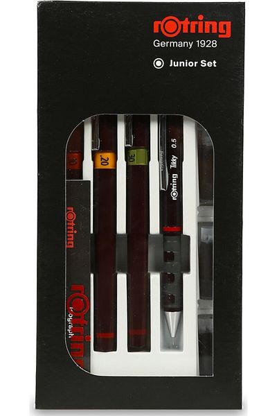 Rotring Isograph Set (0.1-0.2-0.3)+tikky 0.5 Mm Versatil