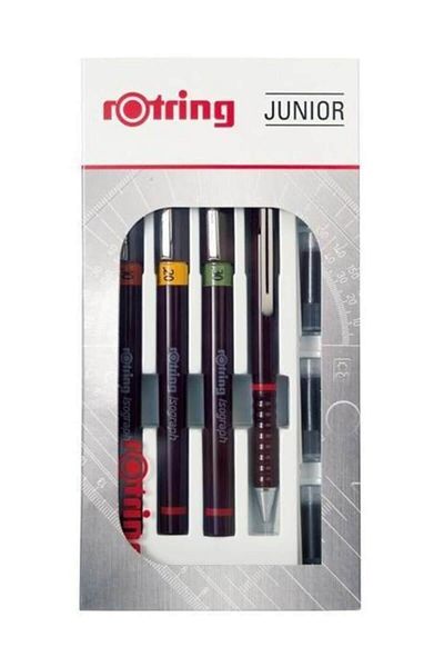 Rotring Isograph Set (0.2-0.4-0.6)+tikky 0.5