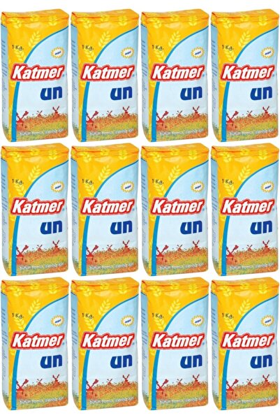 Katmer Buğday Un 1 Kg X 12 Adet