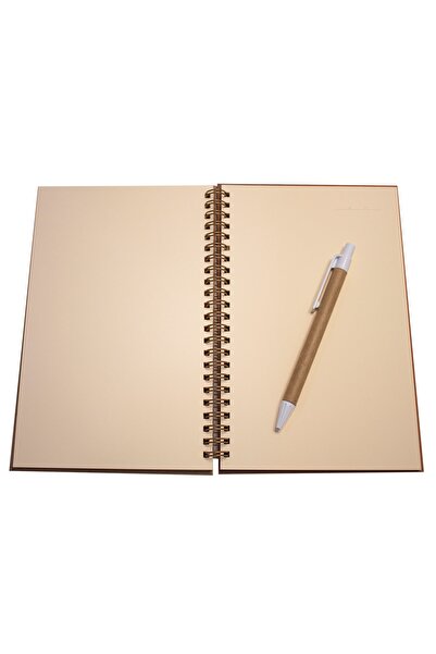 Paste Notes Desenli Kapaklı Spiralli A5 Defter
