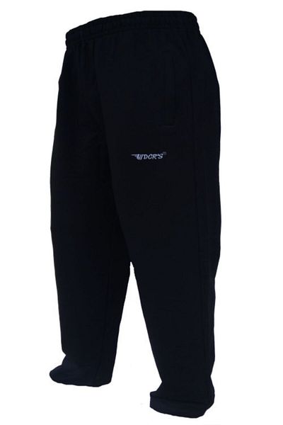 DEACAAR'S Men's Navy Blue Two Thread Flato Pocket Lyc Straight Leg Plus Size Sweatpants 120