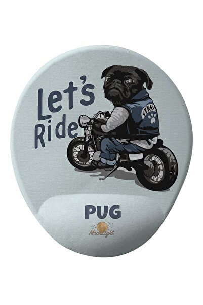 GameBoss Ride Pug Bilek Destekli Tasarım Mouse Pad