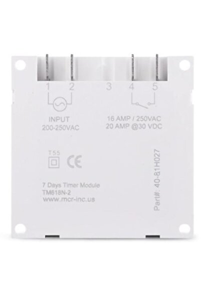 BMK ELECTRO ANKARA Dijital 220 V Ac Haftalık 7 Gün Programlanabilir Zamanlayıcı Anahtarı Ile Ul Listelenen Röle