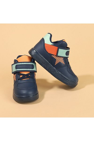 Vicco Navy Blue - 220.b20k.106 Magic Girls/Boys Luminous Boat Shoes