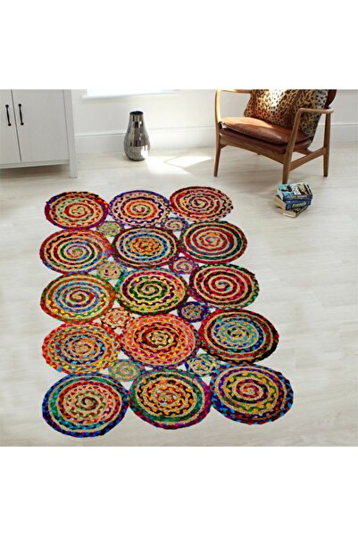 GizHome Bolero Jut Örgü Halı 120x180