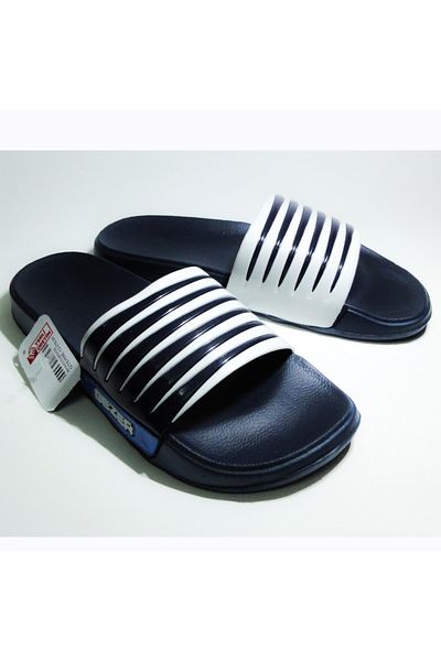 GEZER Men's Navy Blue Summer Slippers 839