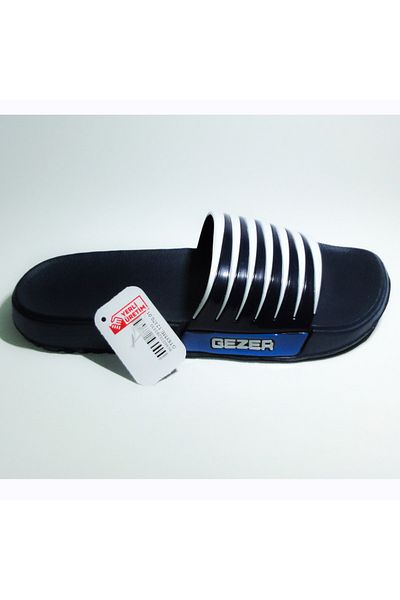 GEZER Men's Navy Blue Summer Slippers 839