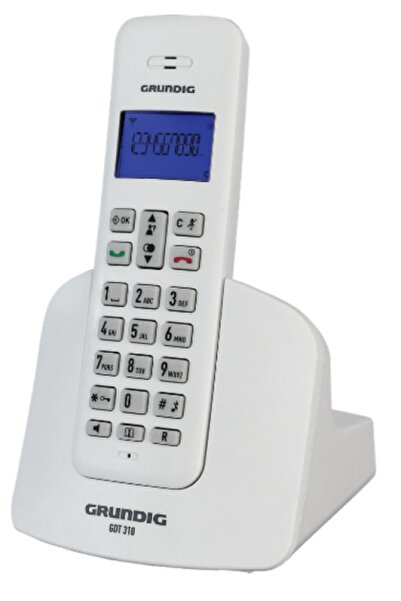 Grundig Gdt 310 Beyaz Telsiz Telefon