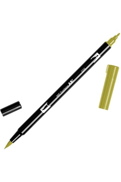 Tombow Ab-T Graphic Pen Green Ocher 076