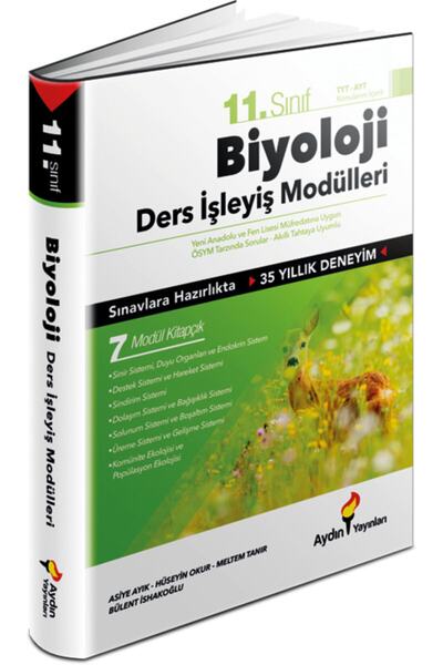 Aydın Yayınları 11. Sınıf Biyoloji Ders Işleyiş Modülleri